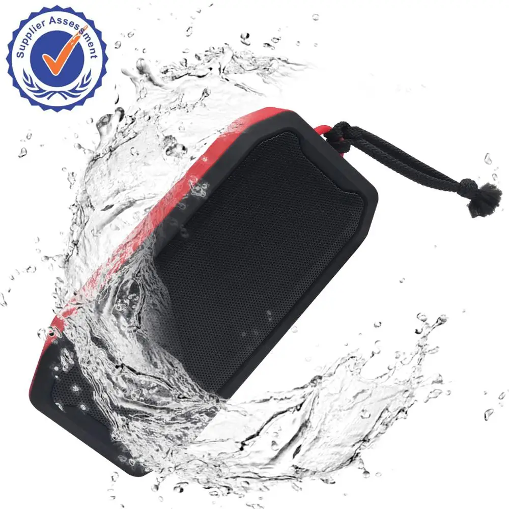 

Waterproof IPX7 Portable Wireless Bluetooth Speakers 4.2, 10W Bass Sound Stereo Music Speaker Outdoors