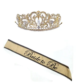 Bride To Be Bachelorette Party Bride To Be Lace Satin Sash And
