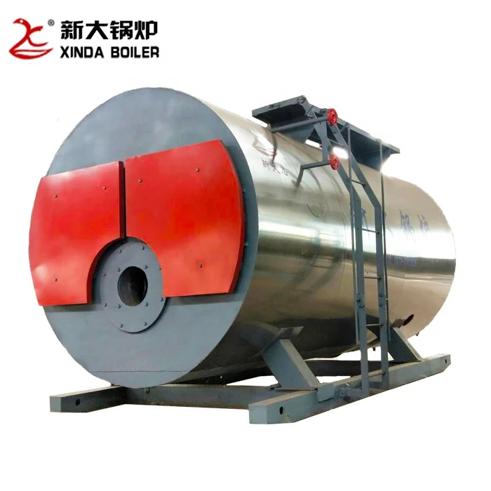 China WNS series High Efficiency Fire tube discount Natural Gas Boiler Light or Heavy Oil fired Steam Boilers for sale