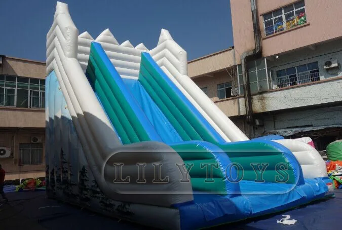 
Lilytoys hot sel lPVC type kids inflatable big slide , high slide inflatable 