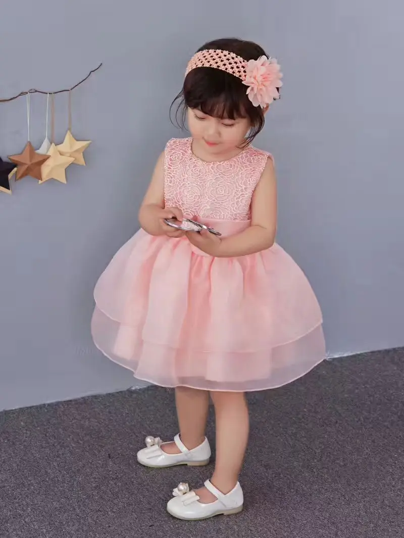 vestido rosa aniversario 1 ano