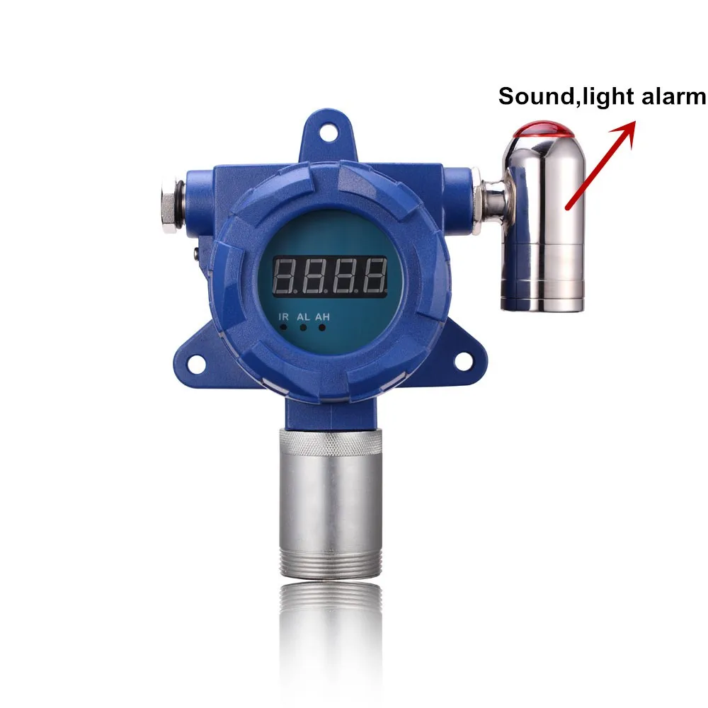 
Fixed type professional H2 hydrogen sensor real time monitoring 4 20mA output  (60811077045)