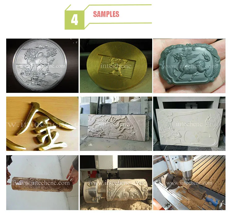 Cost Effective 1.5kw Chinese Top Water Cooling Spindle 6090 High Precision Mini Cnc 4 Axis Engraving Machine With Price