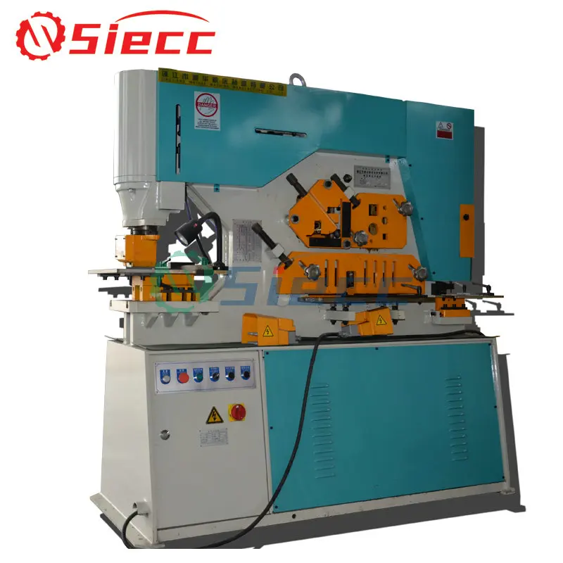 
SIECC punch and shear machine CE approved piranha ironworker 