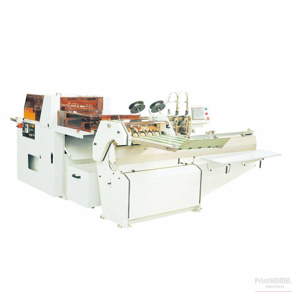 Orqs380 Saddle Stitching Machine With Three Side Cutting/book Trimmer