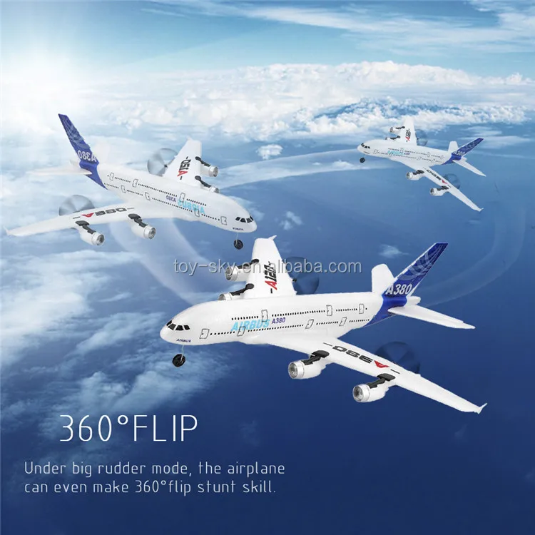 Wltoys Xk A120 Rc Airbus A380 Model Plane 3ch Epp 2.4g Airplane Rtf