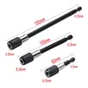Free Shipping 3Pcs/Set 60/100/150mm Magnetic Screwdriver Extension Bit Quick Release 1/4 Hex Shank Tools Holder Tool Drill Bits