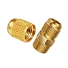 Custom Precision Nickle Plated Brass CNC Turning Machined Brass Inserts