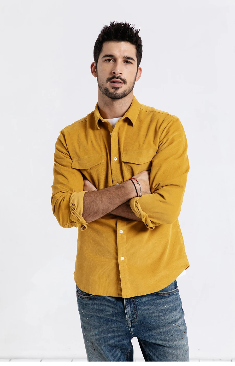 ELFINDEA Mens Shirts Designer Spring Summer Men's Casual Cotton Linen Solid  Color Long Sleeve Shirts Loose Stand Collar Shirts Yellow XL - Walmart.com