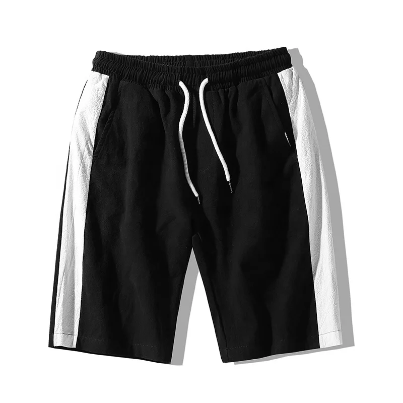 

In-Stock Summer Men Jogging bermuda Pants Trousers Shorts Custom Pants, Black;blue;grey;white;khaki