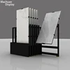 Multi-faceted rotating mosaic tile display stand display rack for marble for showrooms