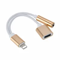 

Multi-Function 3.5mm Earphone Adapter for IOS 10.3, 2 in 1 Mini Charging Usb Cable For Iphone 7