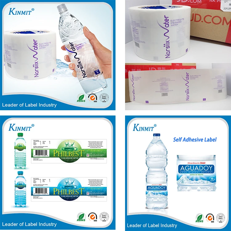 Custom Mineral Water Bottle Printing Label - Kinmit Factory