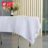 cheap linen beige pleated mexican silicone washed lamp painting table cloth