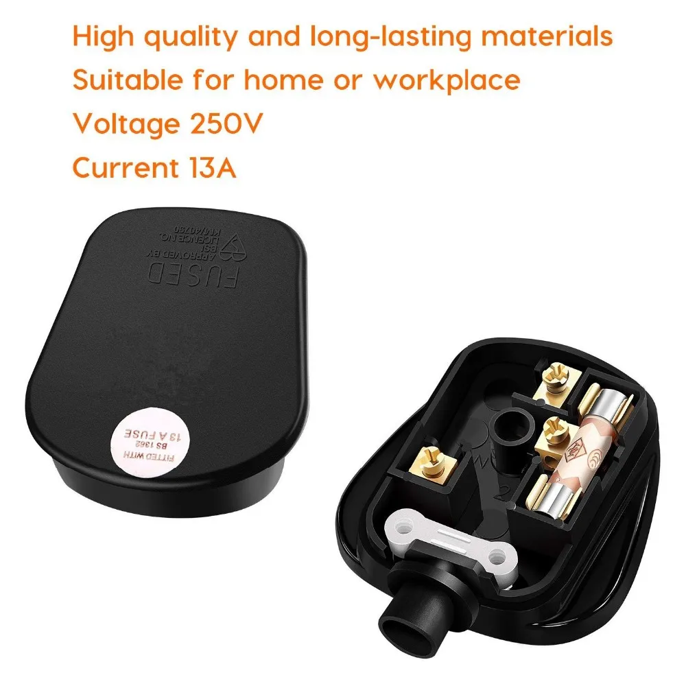 13a Fused Uk Plug Top Bs1363 Plug Electrical Plug