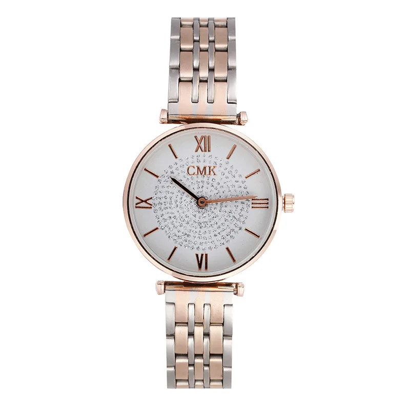 

2022 Factory supplies Luxury Fashion Quartz Stainless steel Wrist watches for women, Picture