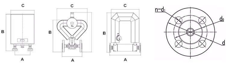 Process control Coriolis mass flow meter / flowmeter / CNG / LNG / LPG dispenser meter