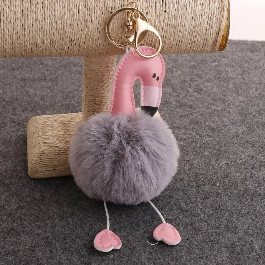 Gravim Custom Plush Animals Flamingo Toy Keychain Stuffed Plush Toy