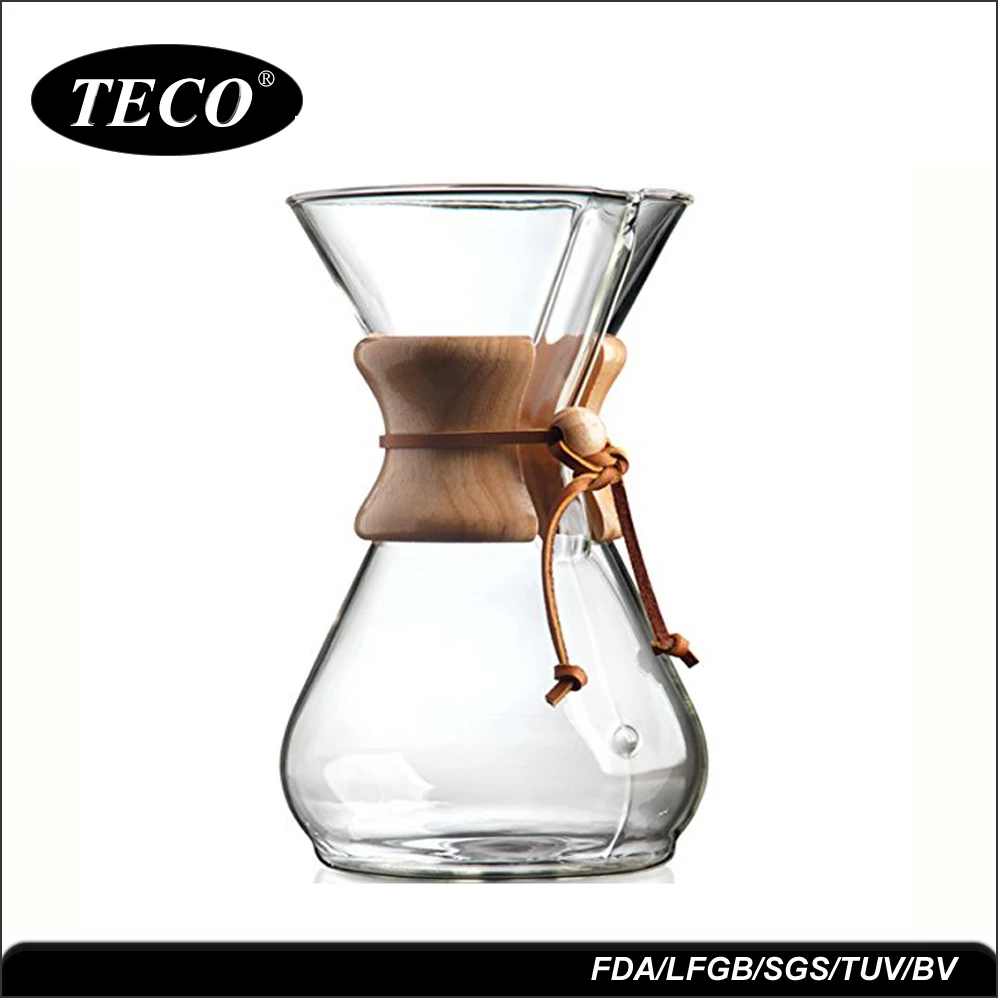 New Design Vietnamese Coffee Dripper,Drip Glass Coffee Maker Pot,Clever