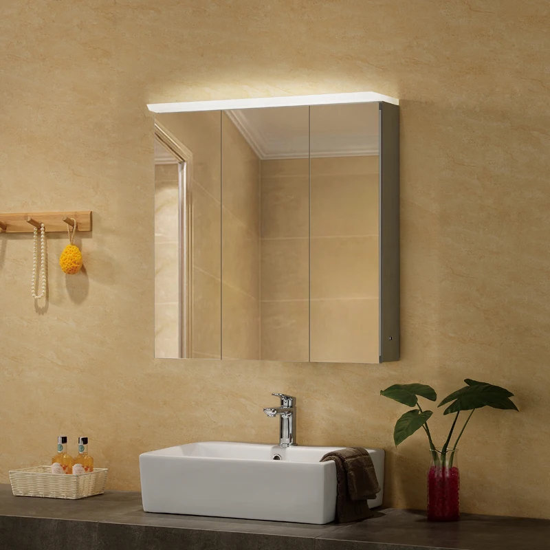China Bathroom Full Length Lighted Mirror Cabinet Buy Full