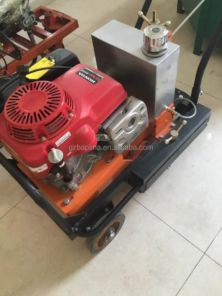 
Disel engine type paint polishing/removal machine 