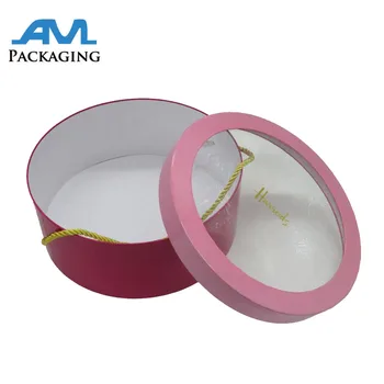 clear hat boxes wholesale