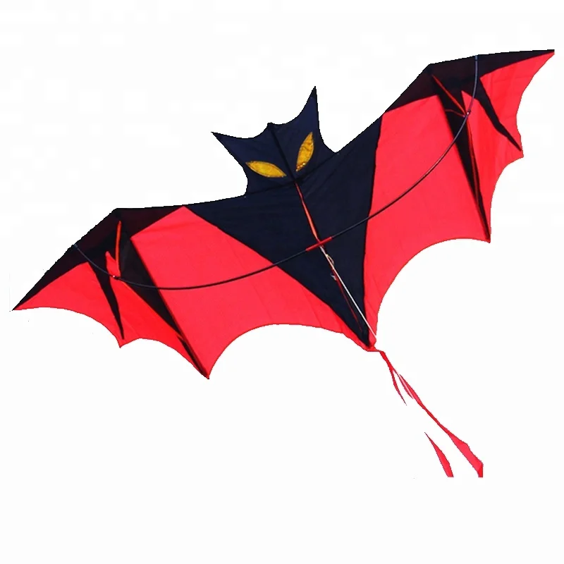美丽的蝙蝠风筝为儿童