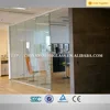 2015 new design decorative engraved tempered door glass