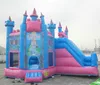 Princess theme inflatable jumping castle with slide,inflatable kids playground toys bouncy combo