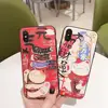 Lucky cat soft shell 6s for Apple x mobile phone shell XSMax / XR / iPhoneX / 8plus / 7p female relief