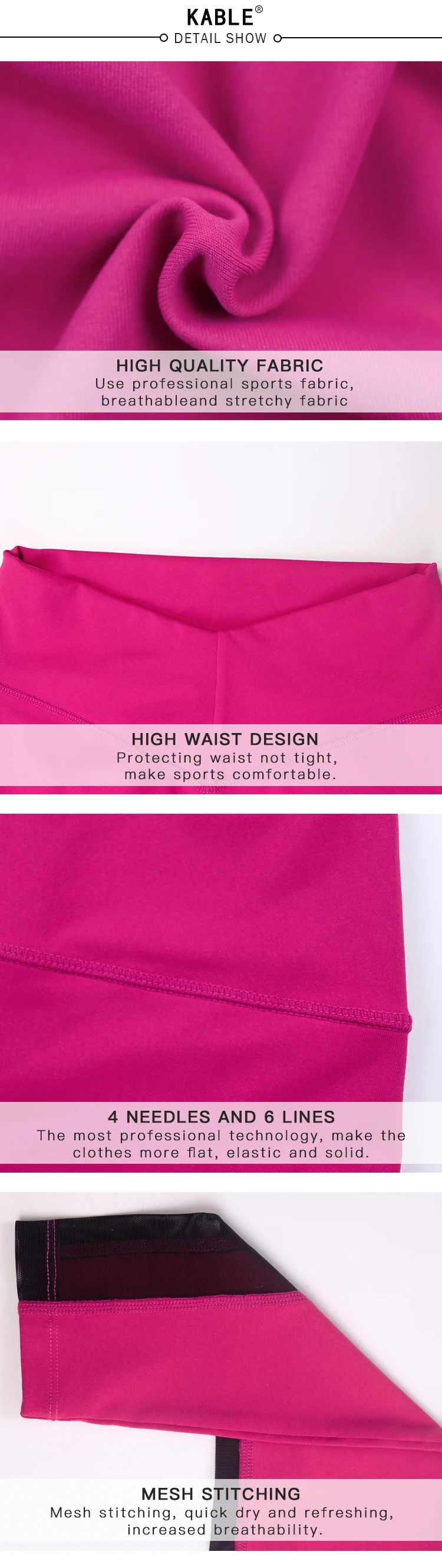 Breathable High Waisted Leggings Soft Scrunch Butt Leggings Stretchy Gym Leggings For Women