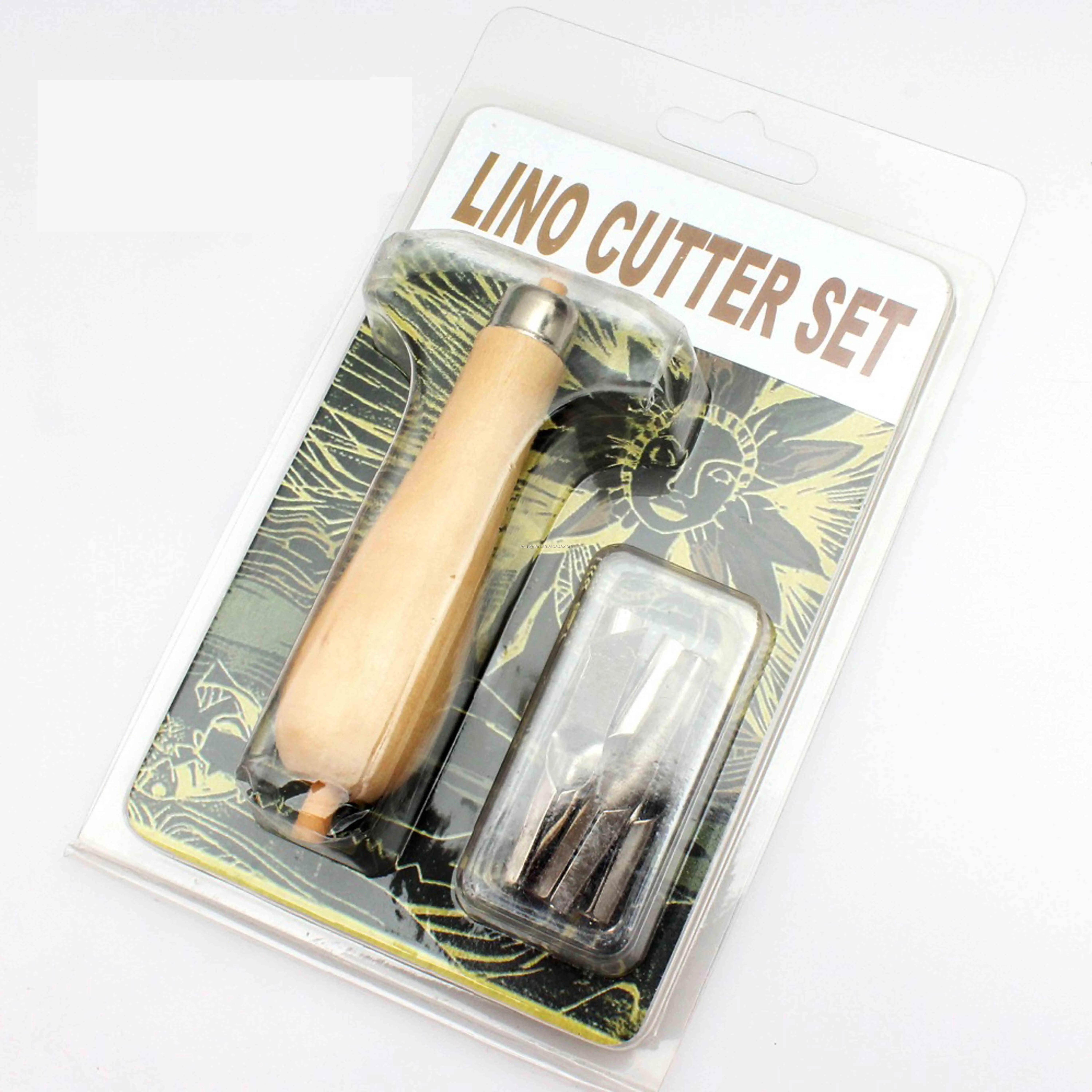 Linoleum Cutters with Wood Handle