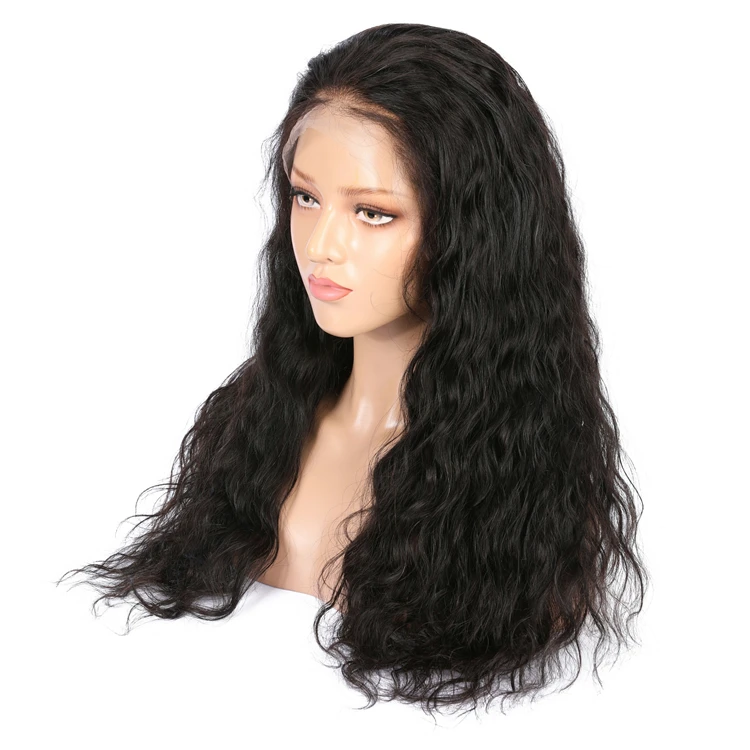 

100% raw human hair funmi natural wave lace wig