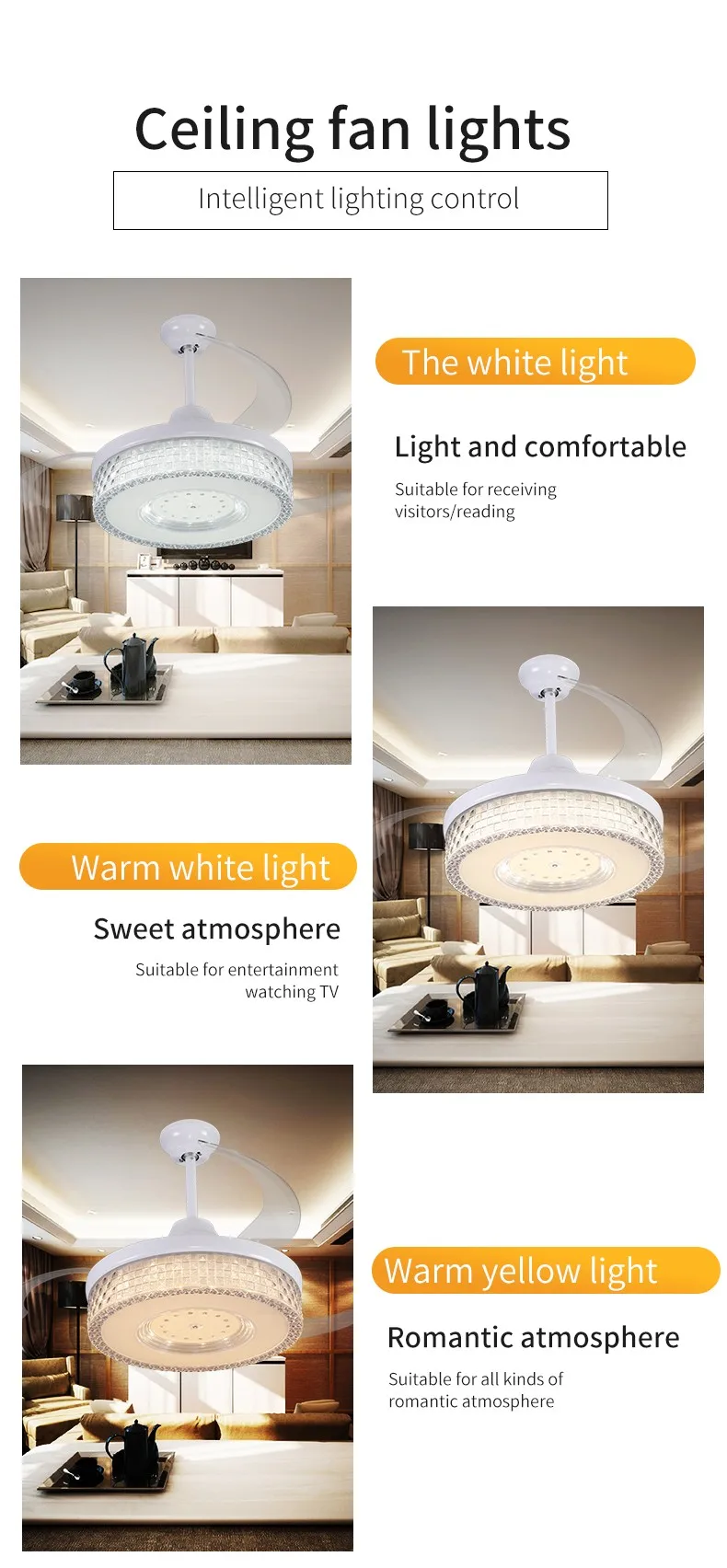 Ceiling Fan, LED, 220, 147 - detail 16