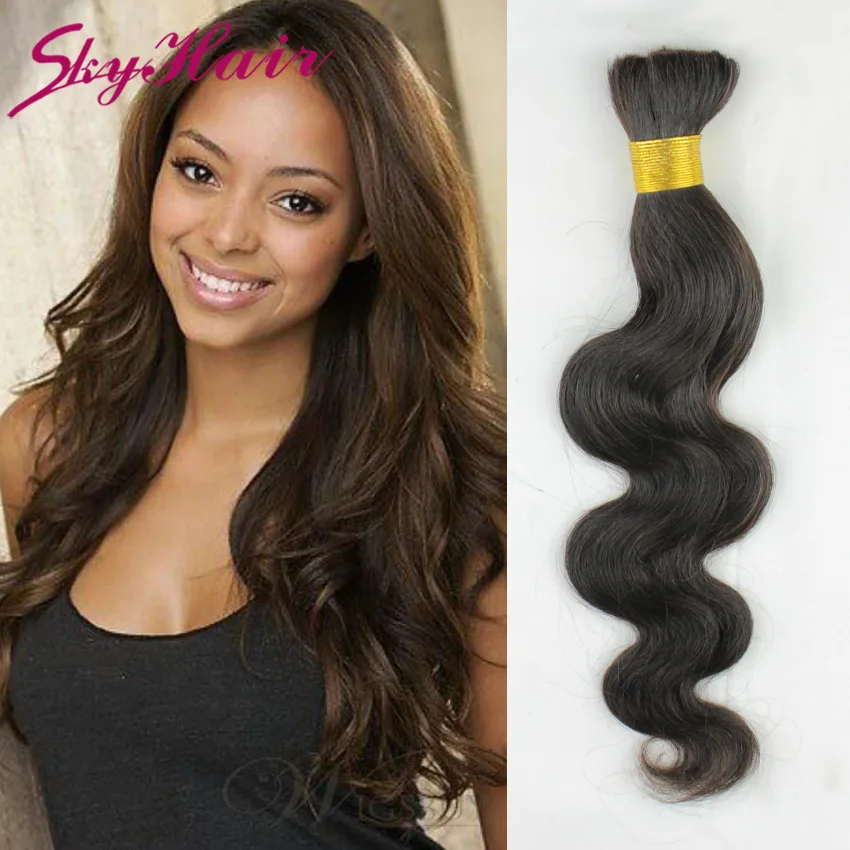 Loose Body Wave Brazilian Hair You 3 Bundle Human Hair For Braiding