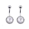 Hot sale!New arrival fake dangling belly button rings fake navel piercing
