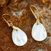 2017 handmade Stylish natural shells fine simple drops of earrings