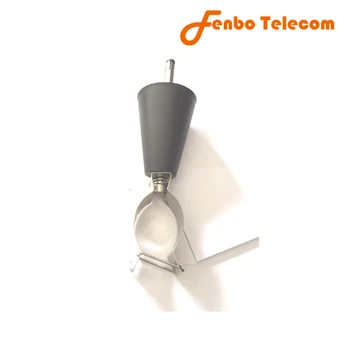 Leaky Feeder Clamp Self Locking Hanger Feeder Clamp Installed On