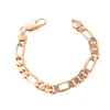 75714 xuping stylish copper new gold plated bracelet jewelry designs for women