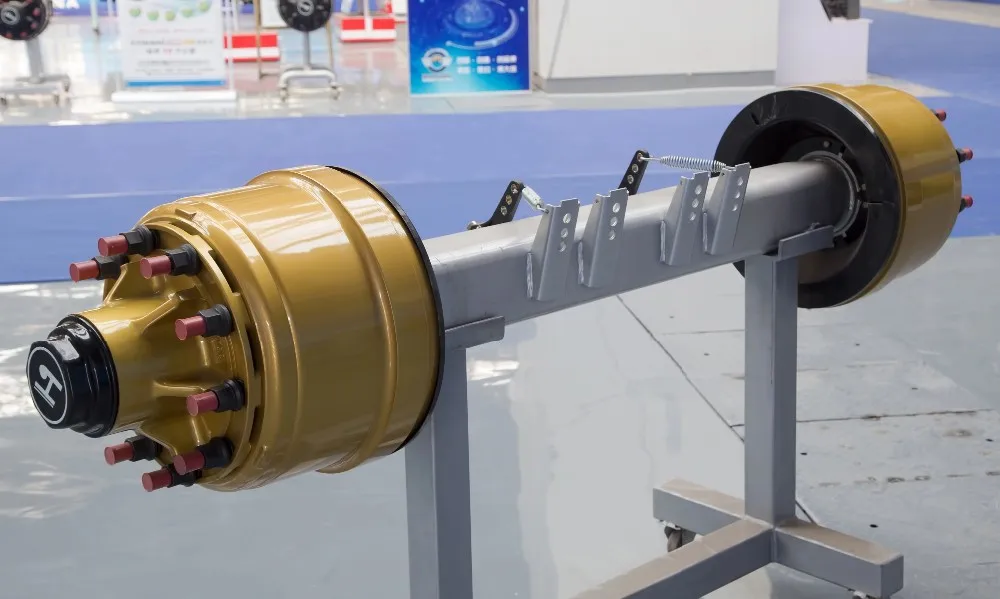 美式半挂车轮轴