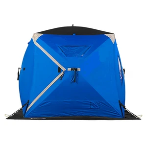 factory wholesale pop up 3 person capacity ice fishing shanty
