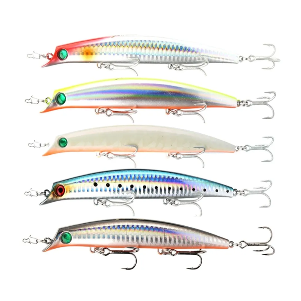 

Floating Popper For Sea Model 5326 Minnow Lure Fishing Tackle With Strong Hooks Fishing Bait Fishing Lure, Various
