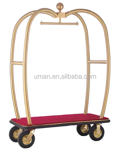 concierge luggage trolley