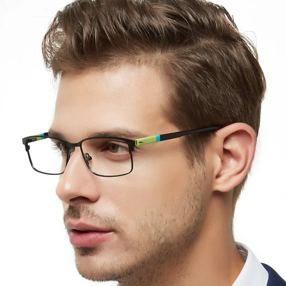 

men computer anti radiation wholesale customized designer customized optical manufacturer fashion metal frames eyeglasses