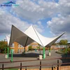 High Quality White Pvdf Architectural Tent Membrane Tensile Fabric Structure