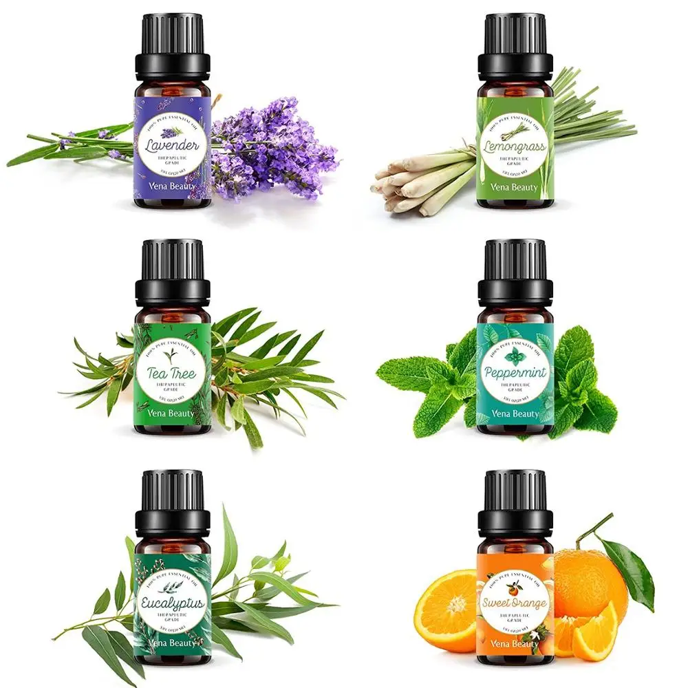 

Aromatherapy 100% Pure Therapeutic Grade Basic Essential Oil Gift Set
