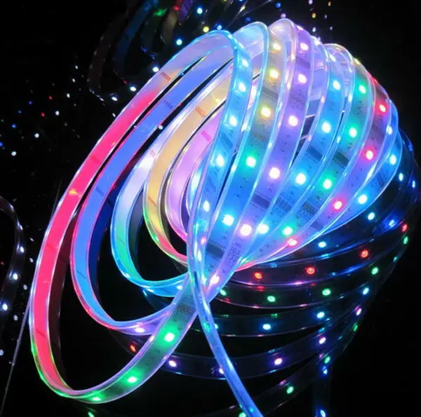 5m 5050 ws2801 dream color Led Rope Lights for Party, RV, Camping, Decorative Halloween, Holiday, Club, Garden