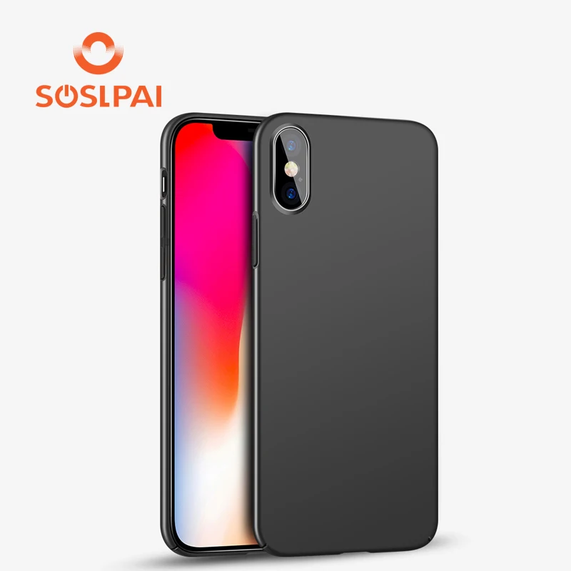 SOSLPAI high quality cell phone back cover tpu fabric mobile phone cover for iPhone x