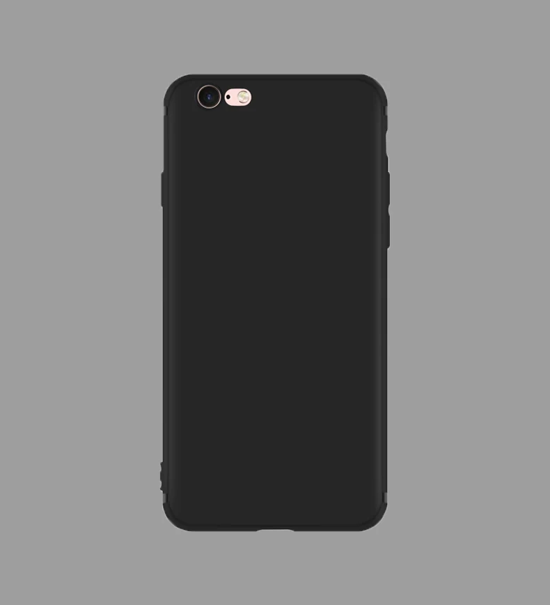 high quality soft tpu matte frosted Shockproof mobile phone case custom for iPhone 7