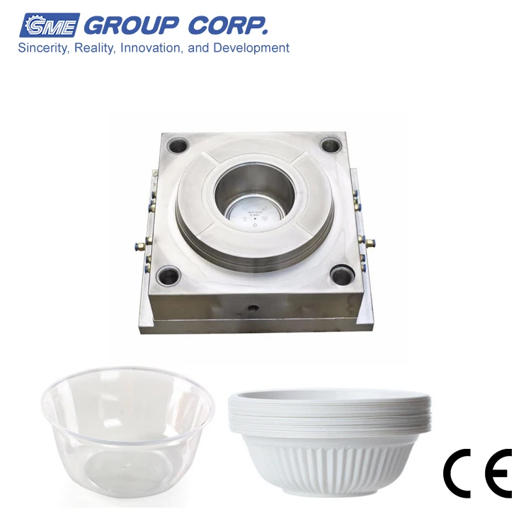 High quality low price   food container plastic injection mold  plastic bowl injection mold